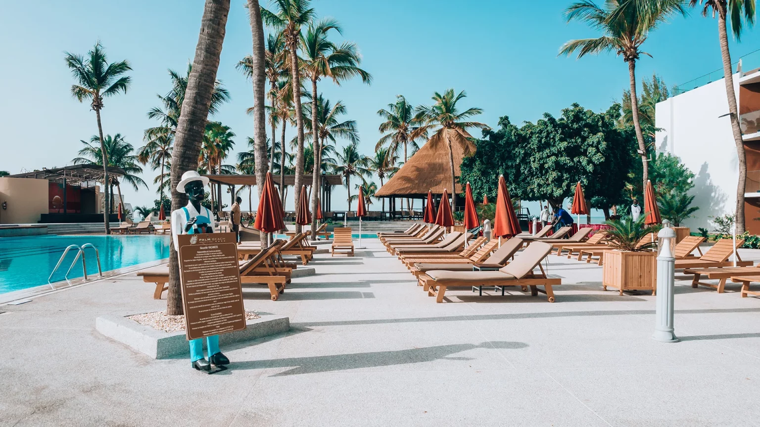 Piscine du Palm Beach Resort & Spa, Saly