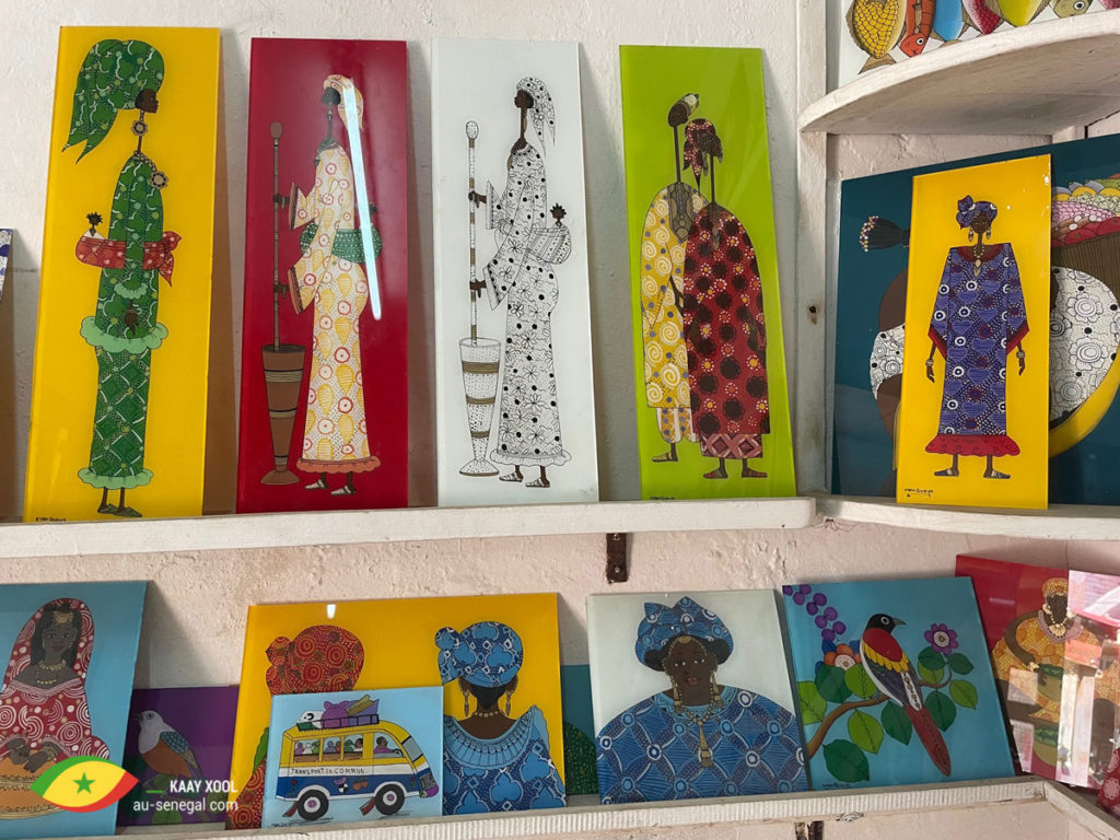 Peinture sous verre · Dakar Agency