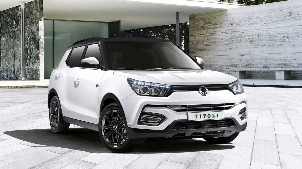 SsangYong Tivoli blanc